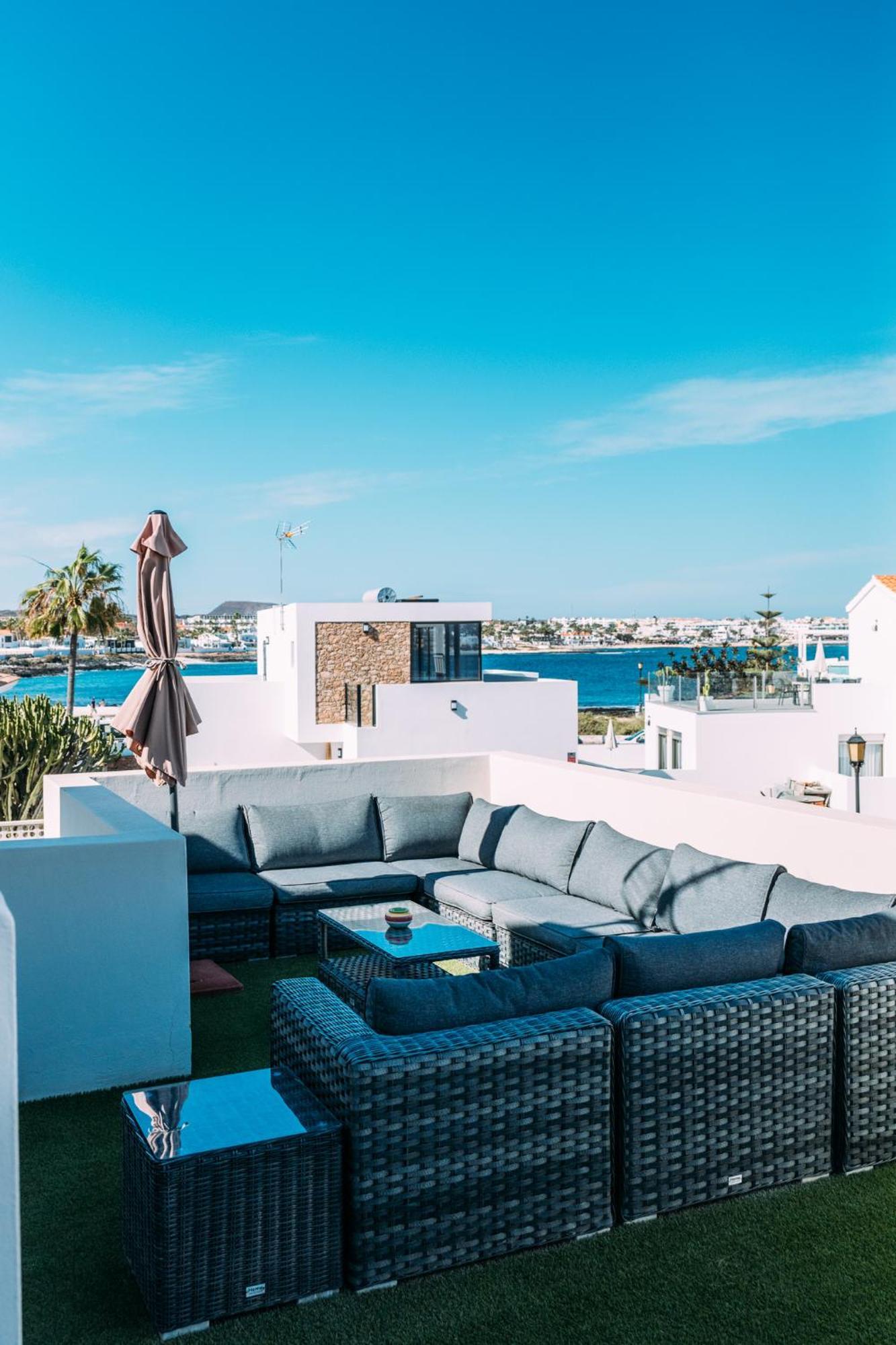 Paradise Beach House: piscina privada, playa 100m Corralejo Bagian luar foto