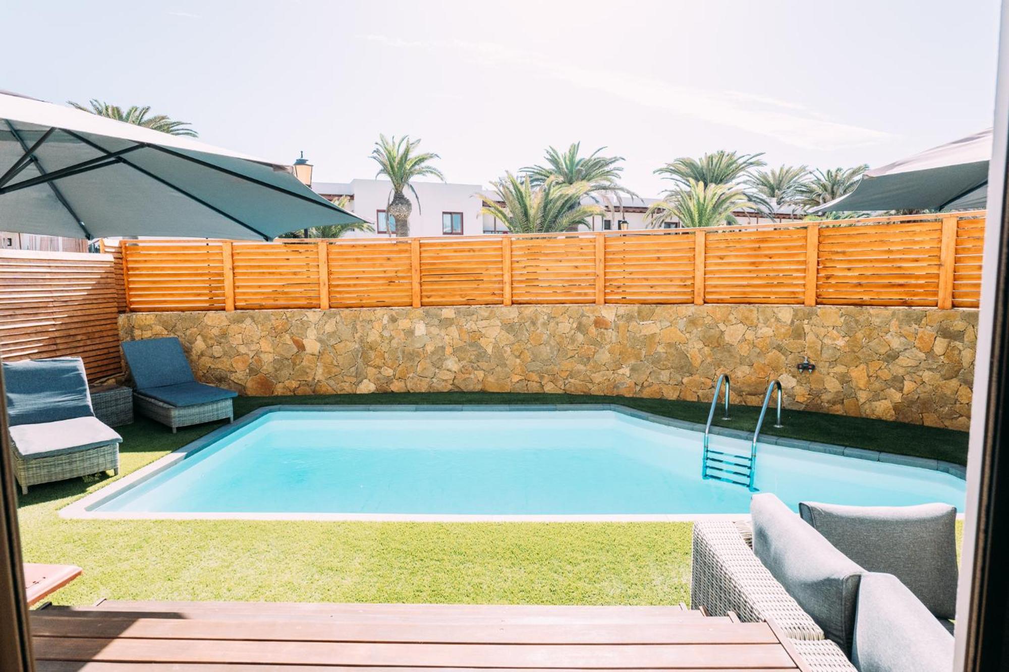 Paradise Beach House: piscina privada, playa 100m Corralejo Bagian luar foto