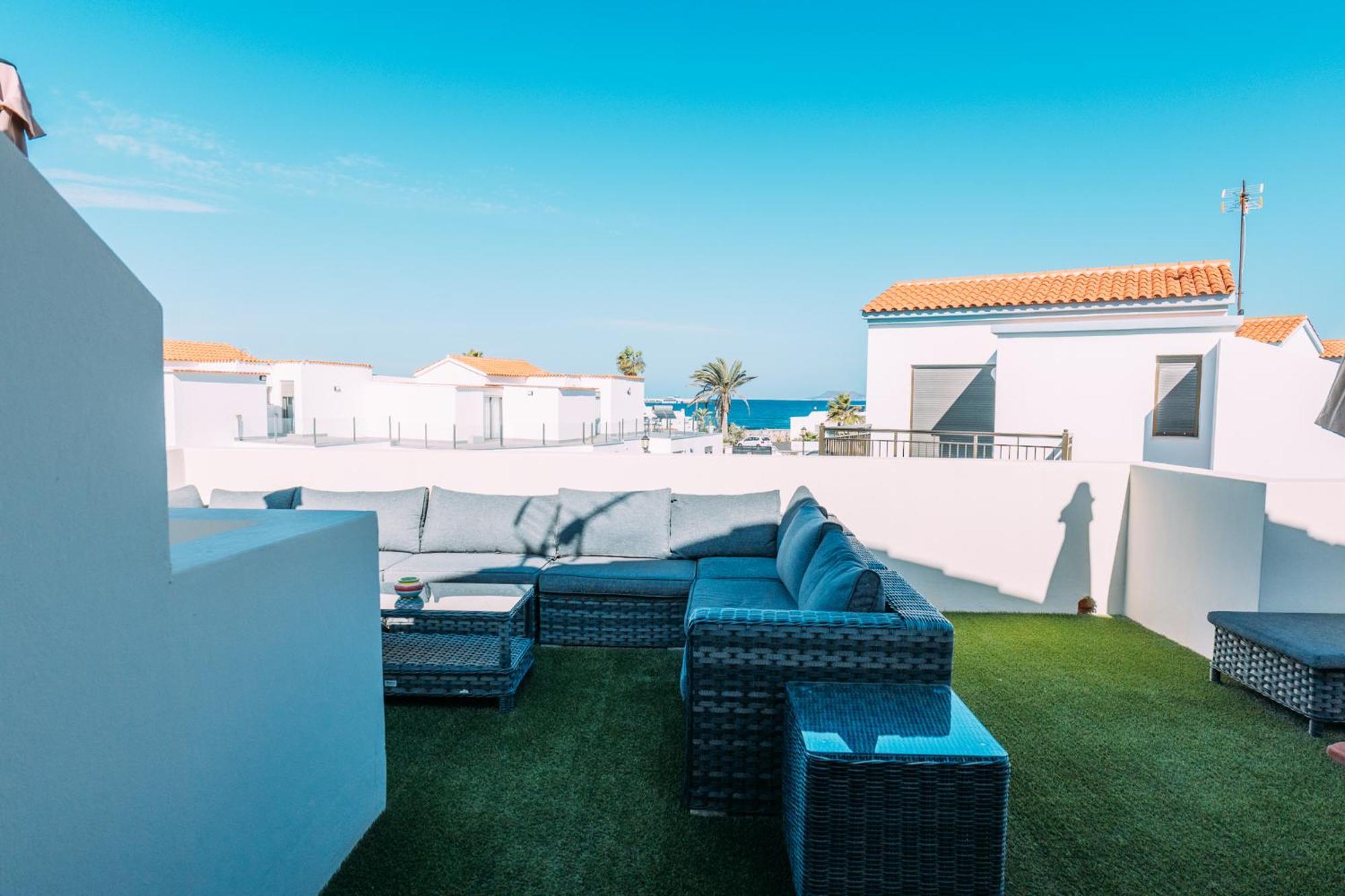 Paradise Beach House: piscina privada, playa 100m Corralejo Bagian luar foto
