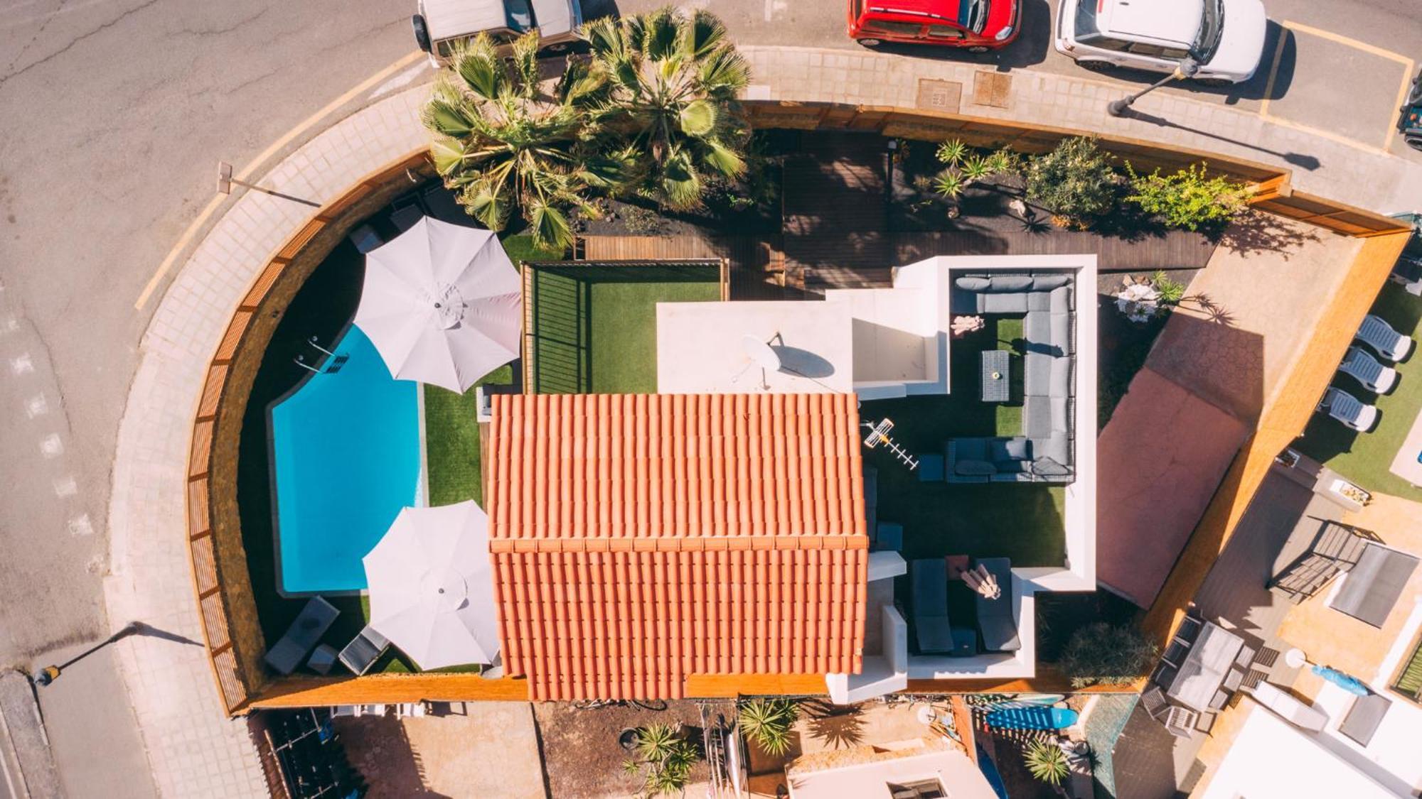 Paradise Beach House: piscina privada, playa 100m Corralejo Bagian luar foto